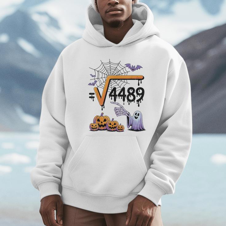 4489 Square Root 67 Math Teacher Halloween Costume Professor Unisex Hoodie, novelty gifts, funny gifts