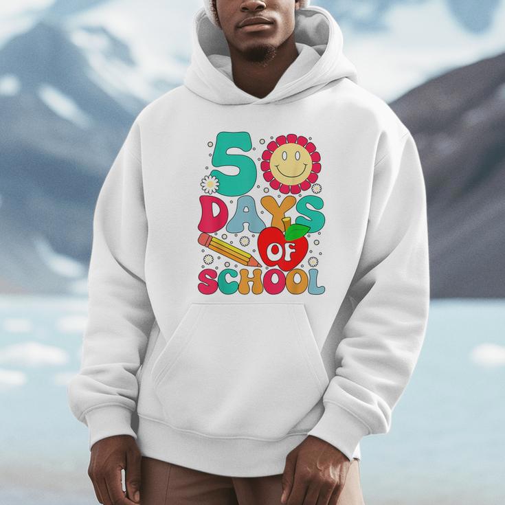 50 Days Of School Teacher Happy 50th Day Of School Kids Unisex Hoodie, novelty gifts, funny gifts 50 Days Of School Teacher Happy 50th Day Of School Kids Unisex Hoodie, novelty gifts, funny gifts