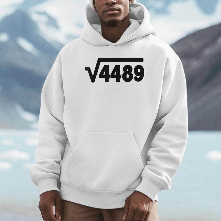 67 Meme Square Root 4489 Six Seven Slang Math Teacher Unisex Hoodie, novelty gifts, funny gifts