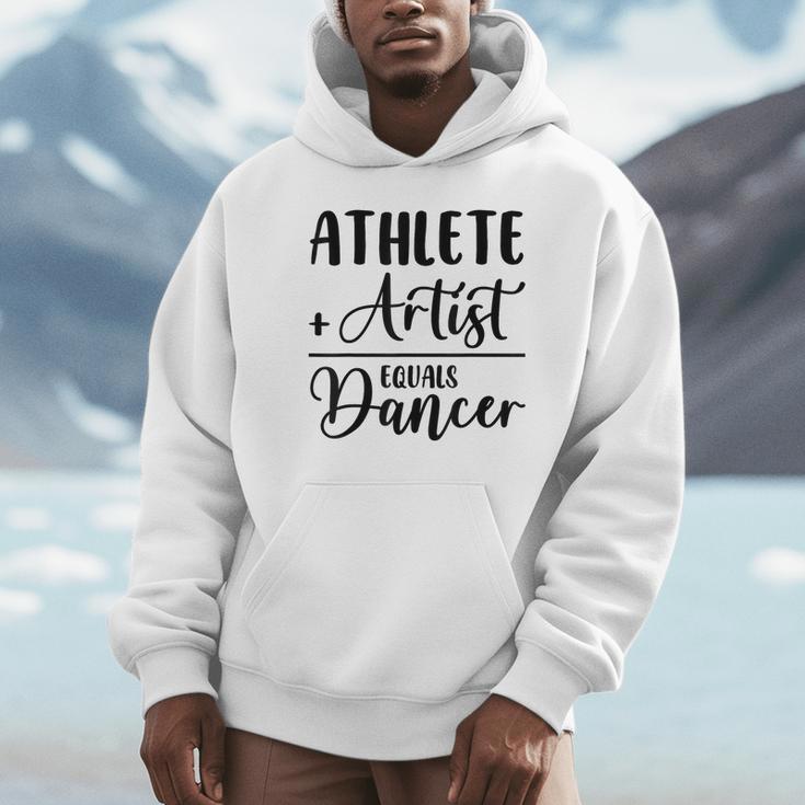 Athlete Plus Artist Equals Dancer Ballerina Teacher Student For Men Women Kids Unisex Hoodie, novelty gifts, funny gifts Athlete Plus Artist Equals Dancer Ballerina Teacher Student For Men Women Kids Unisex Hoodie, novelty gifts, funny gifts