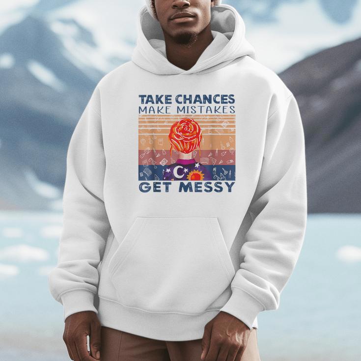 Take Chances Make Mistakes Get Messy Vintage Teacher Life Unisex Hoodie, novelty gifts, funny gifts Take Chances Make Mistakes Get Messy Vintage Teacher Life Unisex Hoodie, novelty gifts, funny gifts