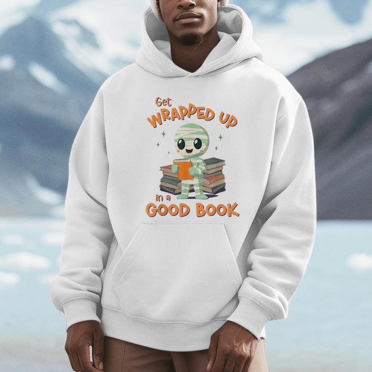 Cute Halloween Teacher Librarian Mummy Reading Books Unisex Hoodie, novelty gifts, funny gifts Cute Halloween Teacher Librarian Mummy Reading Books Unisex Hoodie, novelty gifts, funny gifts