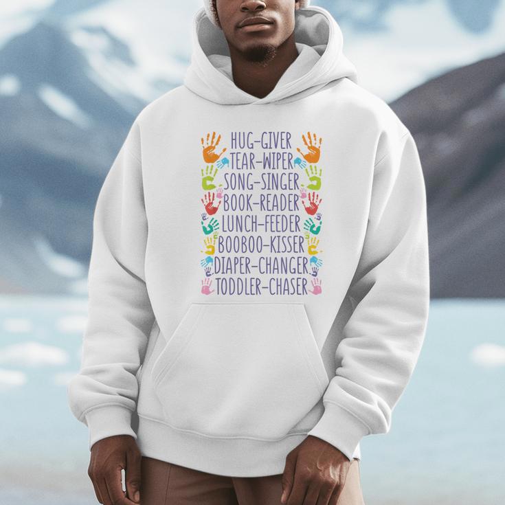 Daycare Provider Daycare Teacher Childcare Provider Unisex Hoodie, novelty gifts, funny gifts