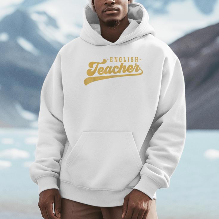 English Teacher Men Women Vintage Graphic English Teacher Unisex Hoodie, novelty gifts, funny gifts English Teacher Men Women Vintage Graphic English Teacher Unisex Hoodie, novelty gifts, funny gifts