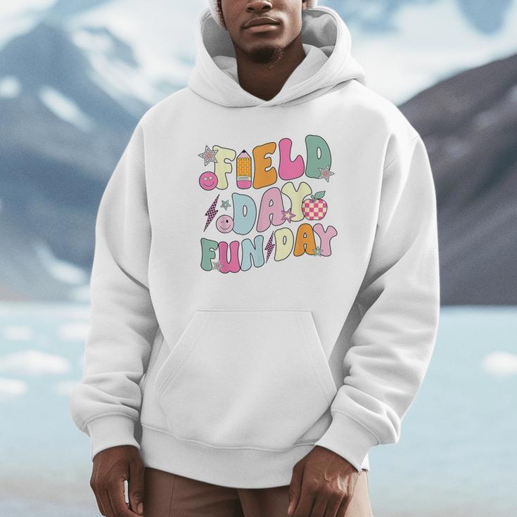 Field Day Fun Day Last Day Of School Teacher Student Unisex Hoodie, novelty gifts, funny gifts Field Day Fun Day Last Day Of School Teacher Student Unisex Hoodie, novelty gifts, funny gifts