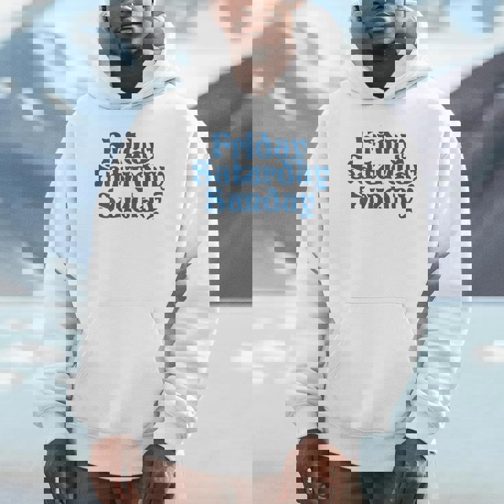 Fridayaturdayunday Moodibe Weekend Relax Day Off パーカー