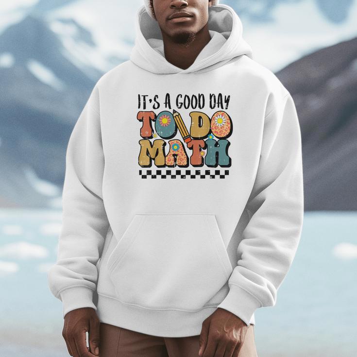 Good Day To Do Math Teacher Vintage Groovy Nerd Women Men Unisex Hoodie, novelty gifts, funny gifts Good Day To Do Math Teacher Vintage Groovy Nerd Women Men Unisex Hoodie, novelty gifts, funny gifts