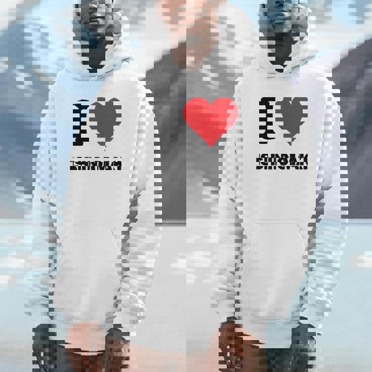 I Heart 石巻ジャパンラブ 日本のお土産品 パーカー