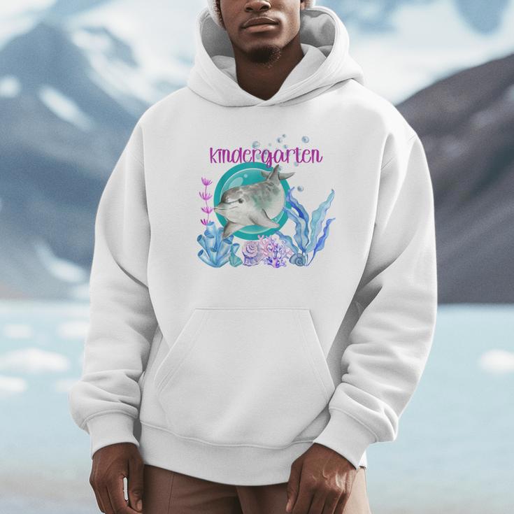Kindergarten Teacher Dolphin Ocean Life Teaching Team Spirit Unisex Hoodie, novelty gifts, funny gifts Kindergarten Teacher Dolphin Ocean Life Teaching Team Spirit Unisex Hoodie, novelty gifts, funny gifts