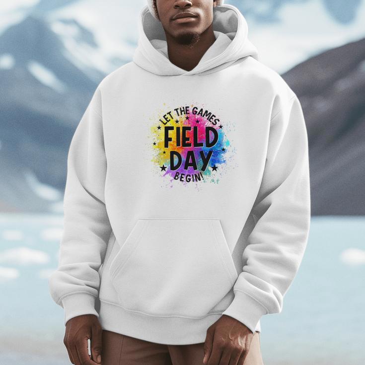 Let The Games Begin Field Day Fun Day Teachers Boys Girls Unisex Hoodie, novelty gifts, funny gifts Let The Games Begin Field Day Fun Day Teachers Boys Girls Unisex Hoodie, novelty gifts, funny gifts