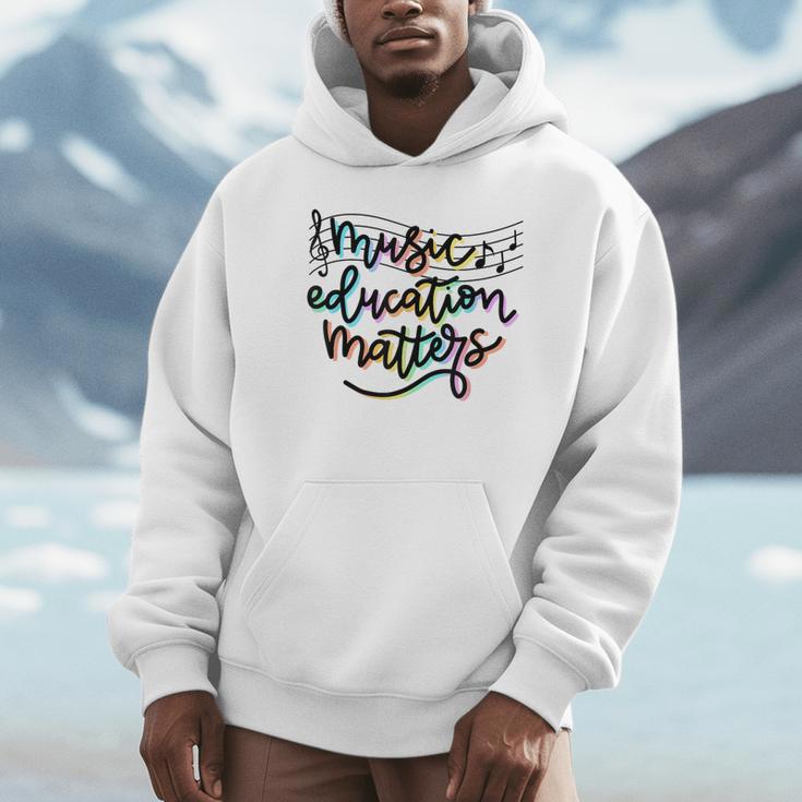 Music Education Matters Music Teacher Appreciation Women Unisex Hoodie, novelty gifts, funny gifts Music Education Matters Music Teacher Appreciation Women Unisex Hoodie, novelty gifts, funny gifts