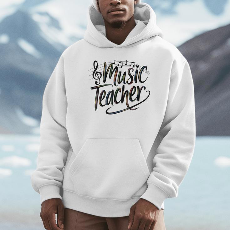 Music Teacher For Women Elementary First Day Of School Unisex Hoodie, novelty gifts, funny gifts