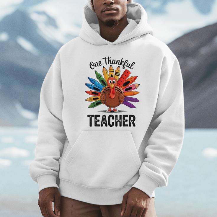 One Thankful Teacher Thanksgiving TurkeyCute Pencil Unisex Hoodie, novelty gifts, funny gifts One Thankful Teacher Thanksgiving TurkeyCute Pencil Unisex Hoodie, novelty gifts, funny gifts