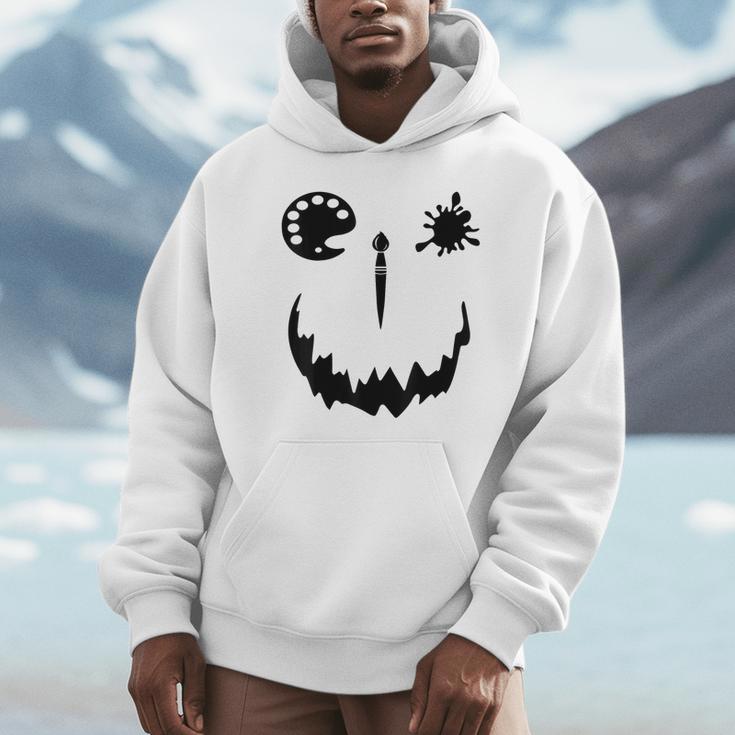 Pumpkin Artist Halloween Art Teacher Unisex Hoodie, novelty gifts, funny gifts Pumpkin Artist Halloween Art Teacher Unisex Hoodie, novelty gifts, funny gifts
