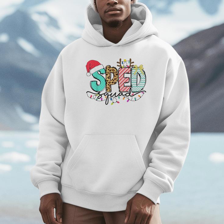 SPED Squad Special Education Teacher Autism Christmas Women Unisex Hoodie, novelty gifts, funny gifts SPED Squad Special Education Teacher Autism Christmas Women Unisex Hoodie, novelty gifts, funny gifts