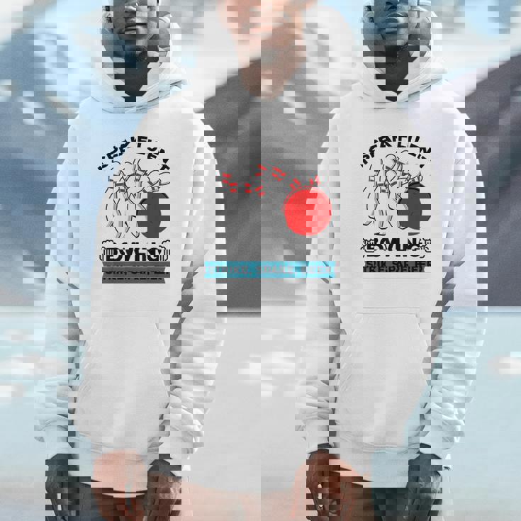 Strike スペア ビール ボウラー ボーリングボール 面白ボウリング パーカー