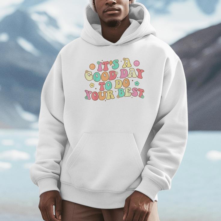 Teacher Testing Shirt It's A Good Day To Do Best Groovy Unisex Hoodie, novelty gifts, funny gifts Teacher Testing Shirt It's A Good Day To Do Best Groovy Unisex Hoodie, novelty gifts, funny gifts