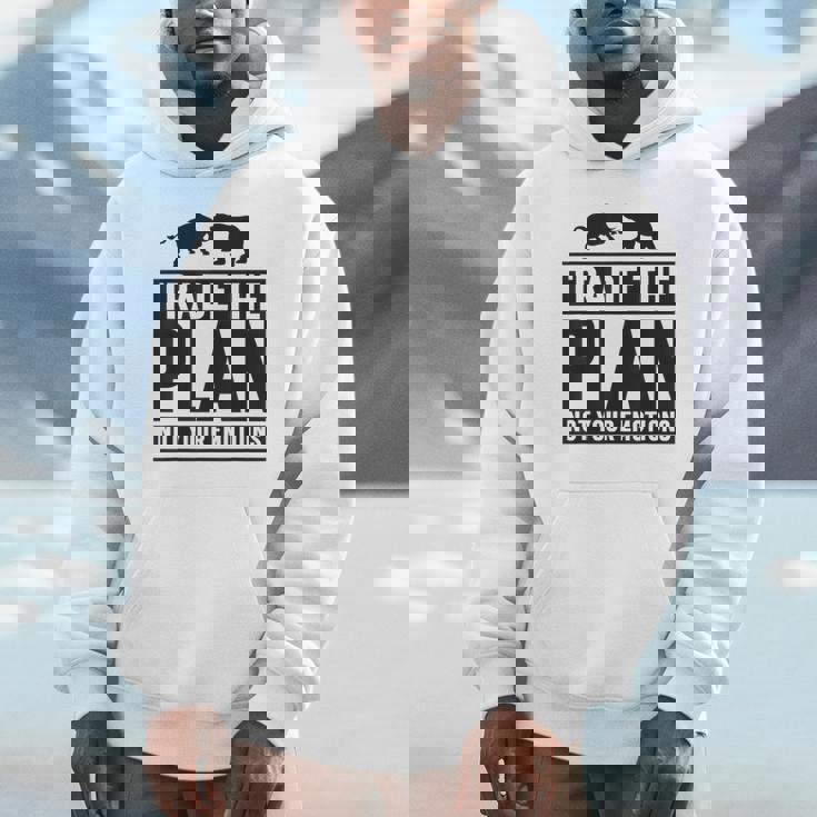 Trade The Plan Not Your Emotions デイトレーダー Trading 株式 証券取引所 パーカー