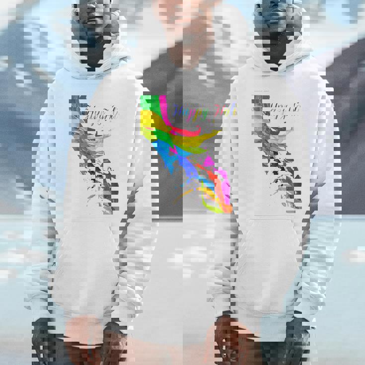 Vibrant And Colorful Holi パーカー