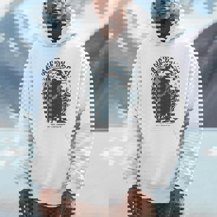 Vintage Badgerurf Co レトロ サーフィン カリフォルニアアート パーカー