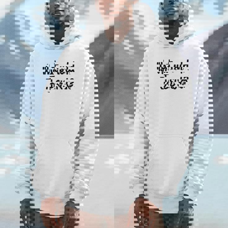 What Would Jesus Do 長袖tシャツ パーカー