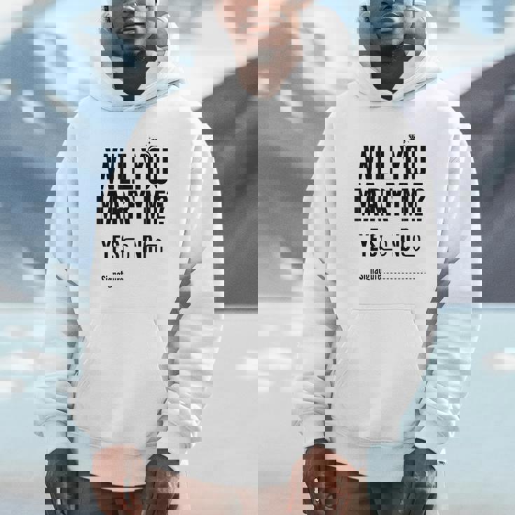 Will You Marry Me Wedding おもしろプロポーズ パーカー