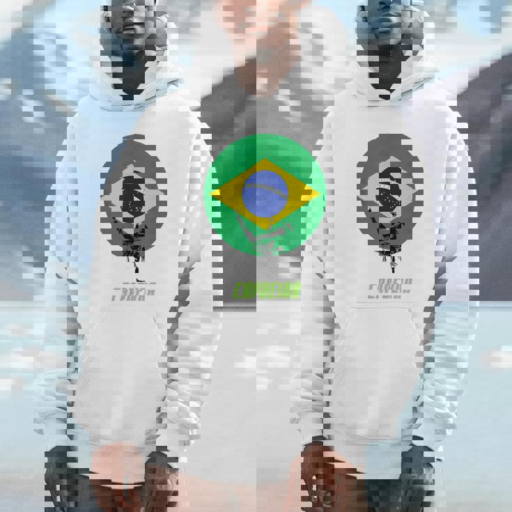 カポエイラ ブラジル国旗 パーカー