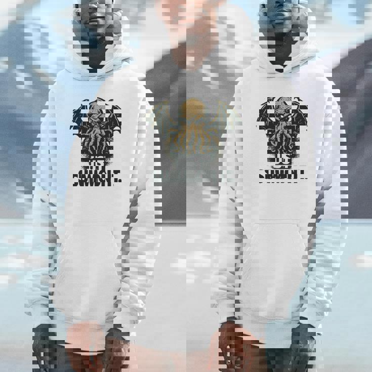 クトゥルフ、ただ召喚するだけ、面白い宇宙ホラークトゥルフカルト。 長袖tシャツ パーカー