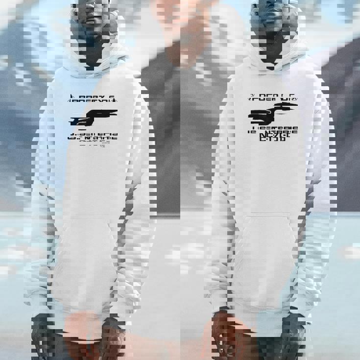 スタートレック 次世代uSSエンタープライズプロファイル パーカー