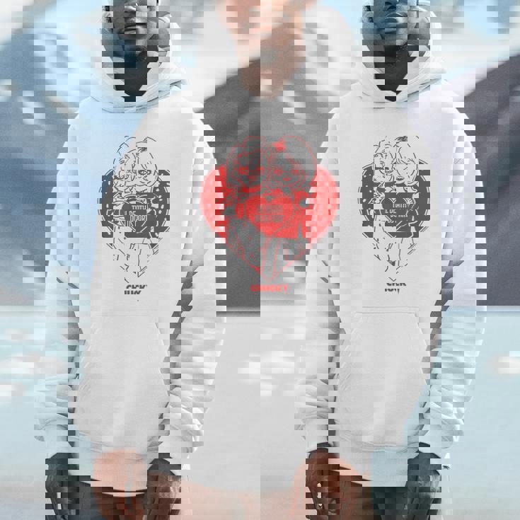 チャッキー＆ティファニーティル・デス・ドゥ・アス・パート・バレンタイン パーカー