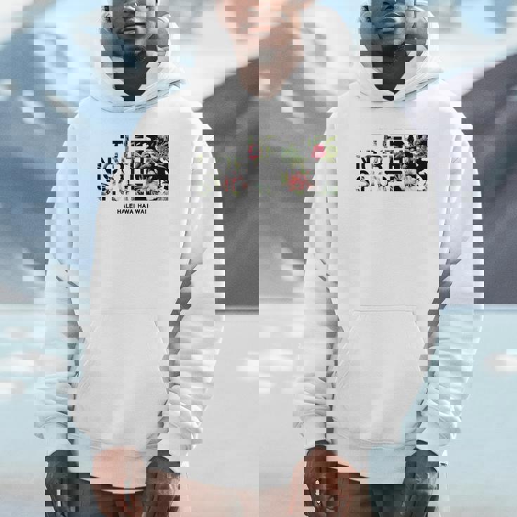 ハワイ ヴィンテージスタイル ノースショア ハレイワ ヤシの木 長袖tシャツ パーカー