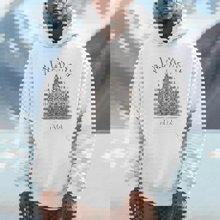 ミラノ イタリア ドゥオーモ 大聖堂 建築 イタリア パーカー