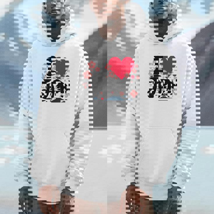 日本人 I Love Japan 桜 旗 富士山 旅行 パーカー