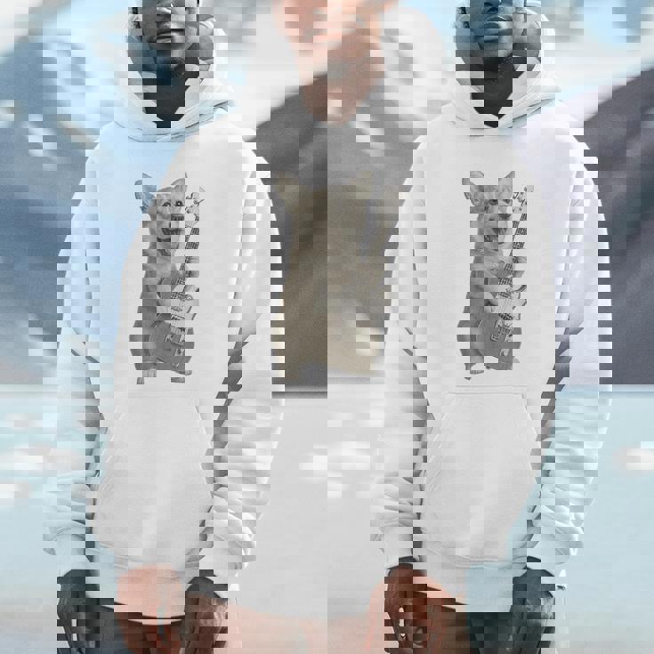 面白いtシャツ コーギー ギター イヌ メンズ 犬好き グッズ かわいい おもしろ 面白い 服 ネタ パーカー