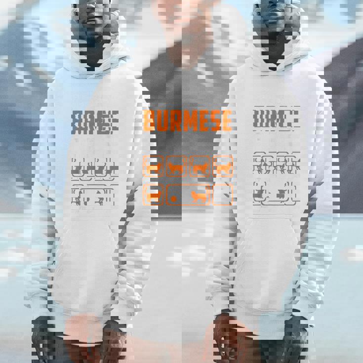 頑固なビルマの猫 トリックおもしろ子猫愛好家 パーカー