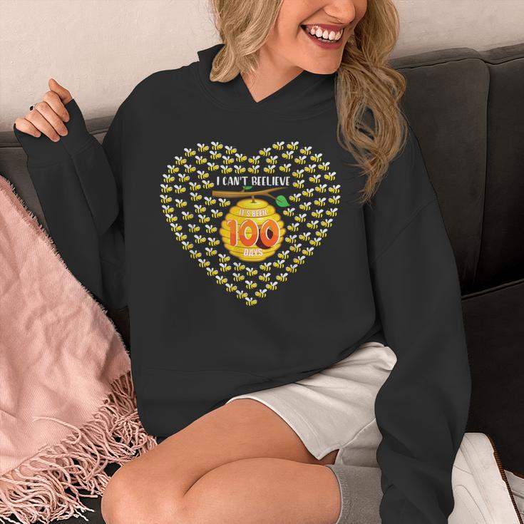 100 Days Of School Bee Hive Tree Hearts Teachers Student Kid Unisex Hoodie, funny design 100 Days Of School Bee Hive Tree Hearts Teachers Student Kid Unisex Hoodie, funny design