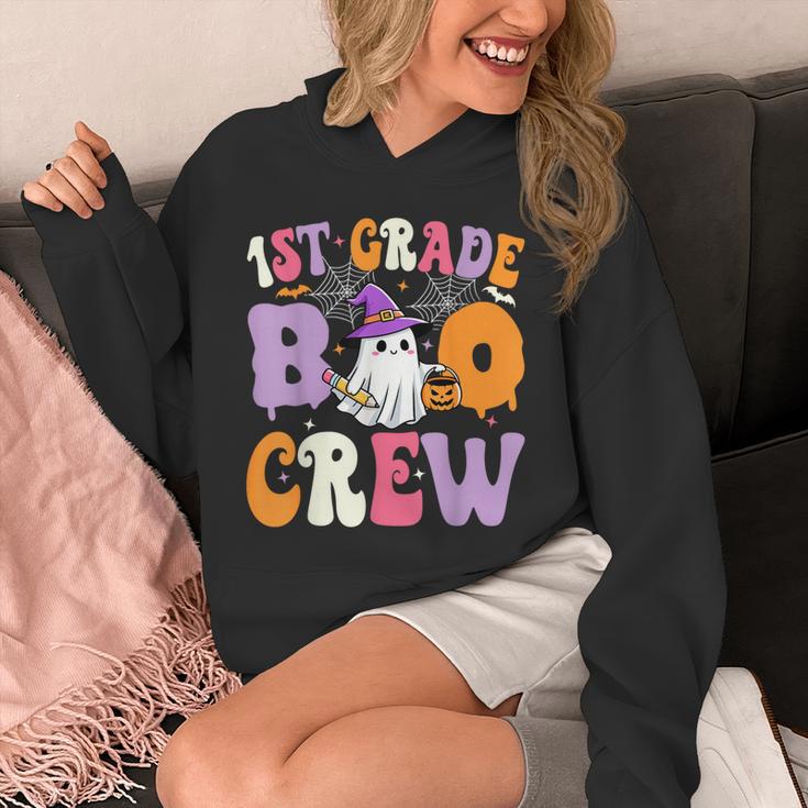 1st Grade Boo Crew Spooky First Grade Halloween Teacher Unisex Hoodie, First Grade Teacher Gifts, funny design 1st Grade Boo Crew Spooky First Grade Halloween Teacher Unisex Hoodie, First Grade Teacher Gifts, funny design