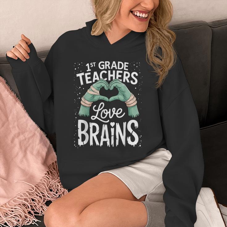 1st Grade Teachers Love Brains Shirt Halloween Teacher Unisex Hoodie, funny design 1st Grade Teachers Love Brains Shirt Halloween Teacher Unisex Hoodie, funny design