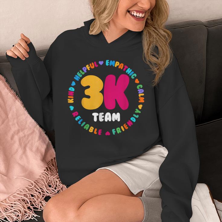 3K Team & Teacher Squad Threes Crew PreK Elementary Team Unisex Hoodie, funny design 3K Team & Teacher Squad Threes Crew PreK Elementary Team Unisex Hoodie, funny design