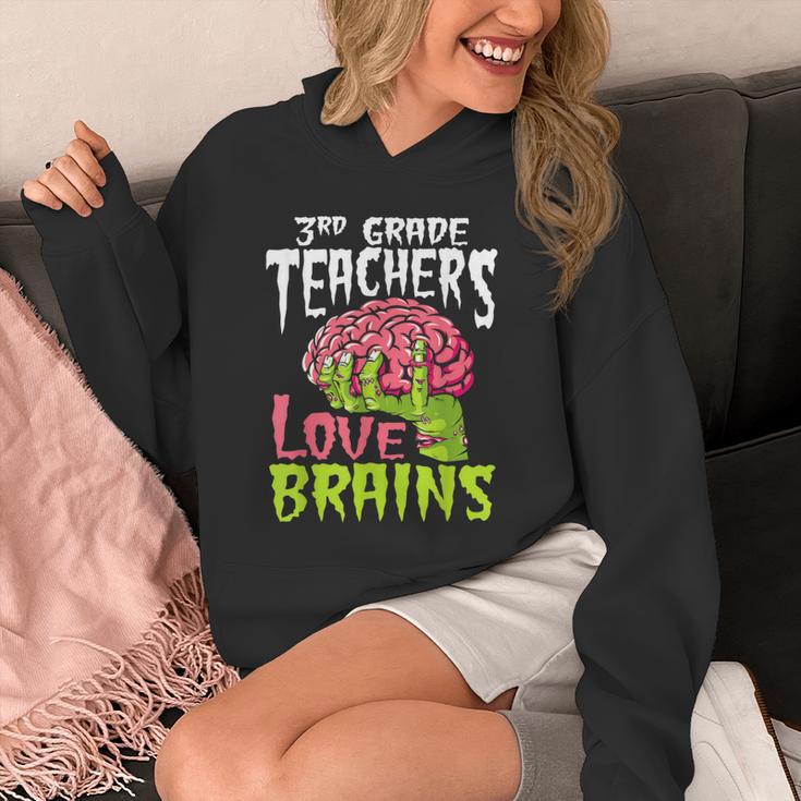 3rd Grade Teachers Love Brains Zombie Teacher Halloween Unisex Hoodie, funny design 3rd Grade Teachers Love Brains Zombie Teacher Halloween Unisex Hoodie, funny design