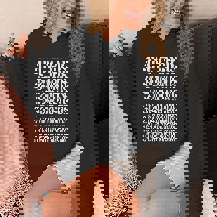 40歳の誕生日プレゼント 40歳用 パーカー