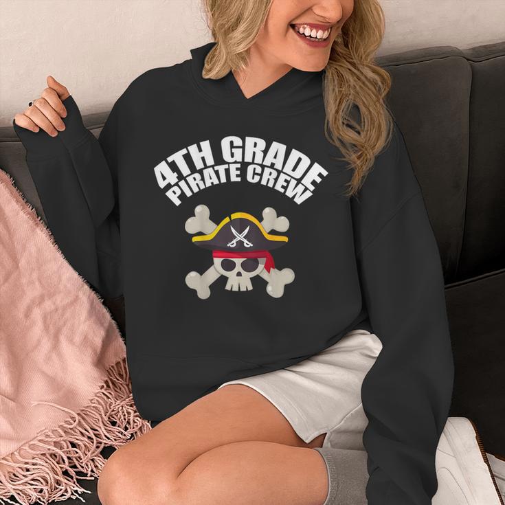 4th Grade Pirate Crew Halloween Costume Cool Teacher Student Unisex Hoodie, 4th Grade Teacher Gifts, funny design 4th Grade Pirate Crew Halloween Costume Cool Teacher Student Unisex Hoodie, 4th Grade Teacher Gifts, funny design