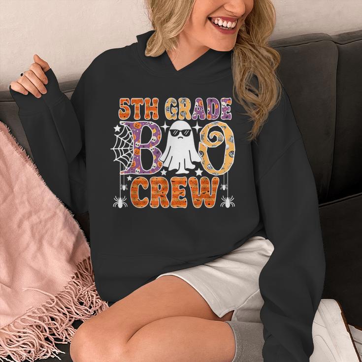 5th Grade Boo Crew Halloween Teachers Students Unisex Hoodie, funny design