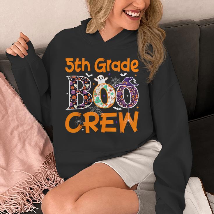 5th Grade Boo Crew Teacher Fifth Grade Halloween Unisex Hoodie, funny design