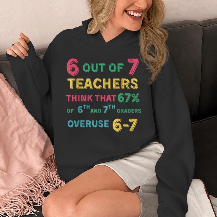 67 Teacher Middle School Teacher 6 7 Overuse 67 Unisex Hoodie, funny design 67 Teacher Middle School Teacher 6 7 Overuse 67 Unisex Hoodie, funny design