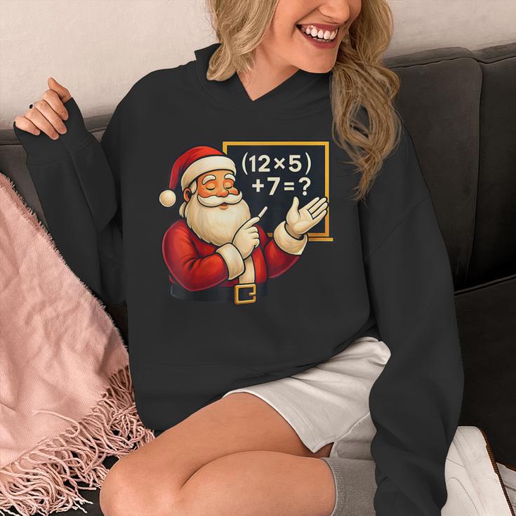 67 Teacher Santa Christmas Six Seven Meme Math Xmas Unisex Hoodie, funny design