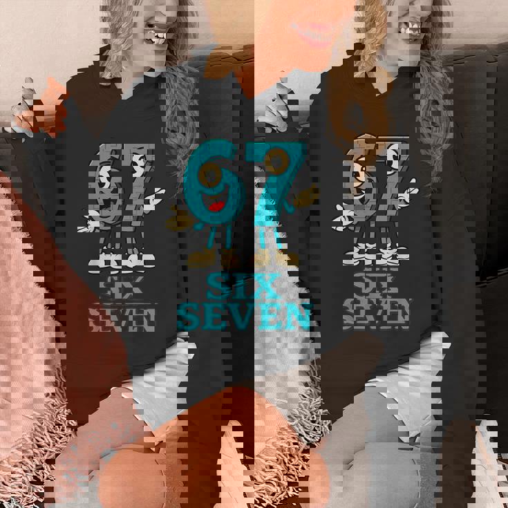 67 シックスセブン 6-7 面白いイタリアンブレインロットスラングゲームミーム パーカー