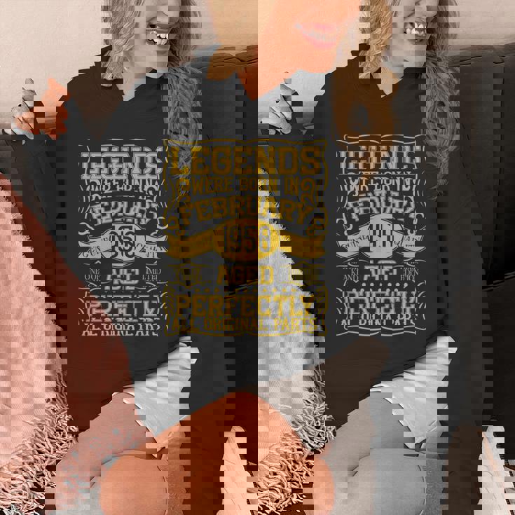 76歳の誕生日伝説は1950年2月に誕生しました。 長袖tシャツ パーカー