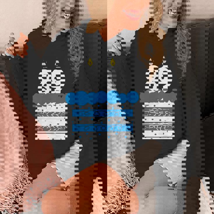 89 歳の誕生日番号 89 89 歳の誕生日番号 長袖tシャツ パーカー