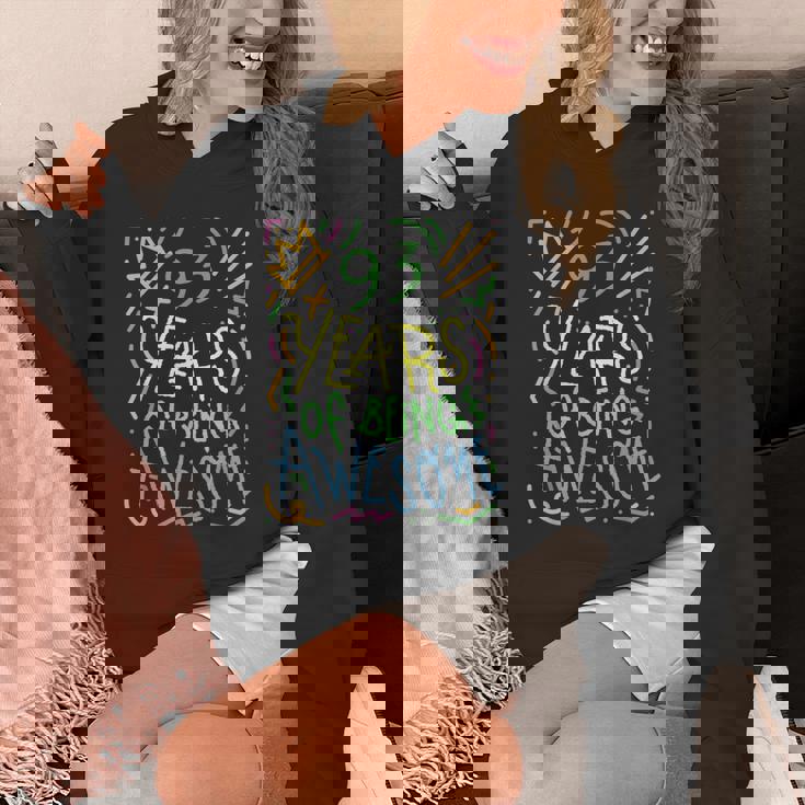 93 Years Of Being Awesome 93歳の誕生日 93歳 パーカー